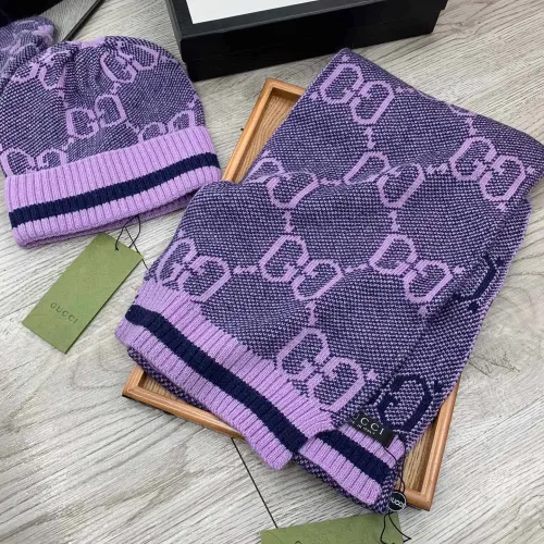 Replica Gucci Hat and Scarf Set #1401303 $52.00 USD for Wholesale