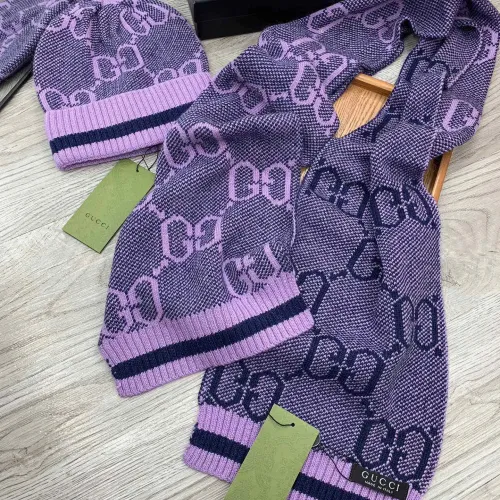 Replica Gucci Hat and Scarf Set #1401303 $52.00 USD for Wholesale