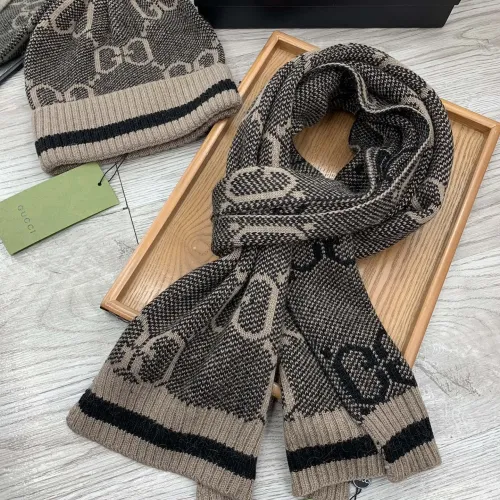 Replica Gucci Hat and Scarf Set #1401305 $52.00 USD for Wholesale