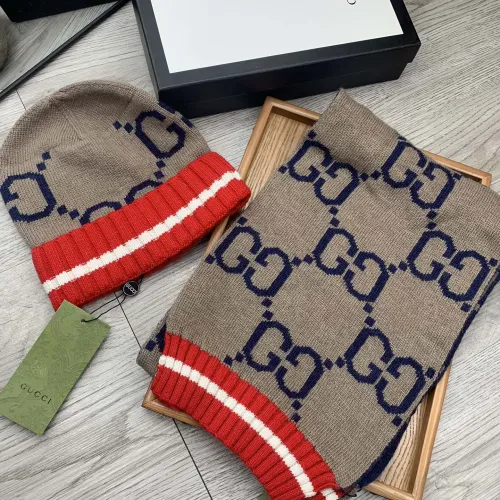 Replica Gucci Hat and Scarf Set #1401308 $52.00 USD for Wholesale