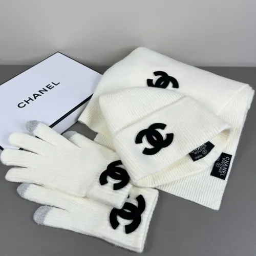 Replica Chanel Hat and Scarf and Glove Set #1401309 $52.00 USD for Wholesale