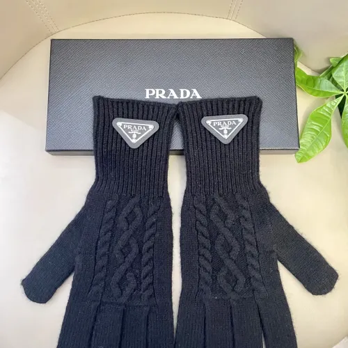 Prada Gloves #1401347 $40.00 USD, Wholesale Replica Prada Gloves