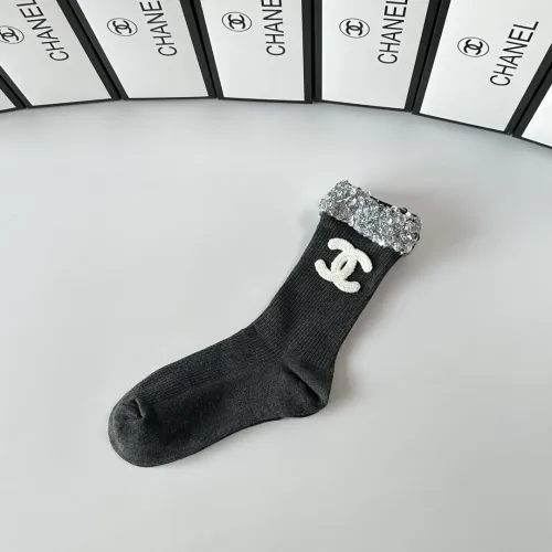 Replica Chanel Socks #1401399 $27.00 USD for Wholesale