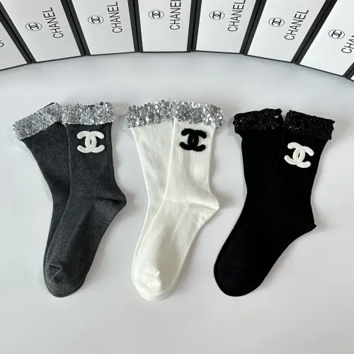 Replica Chanel Socks #1401399 $27.00 USD for Wholesale