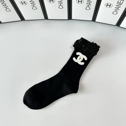 Replica Chanel Socks #1401400 $27.00 USD for Wholesale