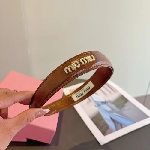 MIU MIU Headband For Women #1401448 $27.00 USD, Wholesale Replica MIU MIU Headband