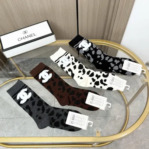 Replica Chanel Socks #1401469 $34.00 USD for Wholesale
