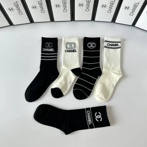 Replica Chanel Socks #1401611 $29.00 USD for Wholesale