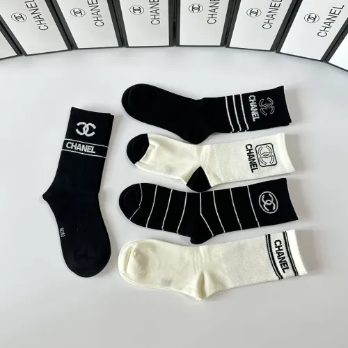 Replica Chanel Socks #1401611 $29.00 USD for Wholesale