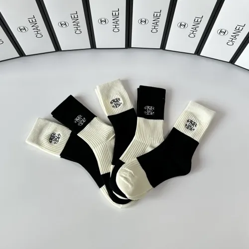 Replica Chanel Socks #1401613 $29.00 USD for Wholesale