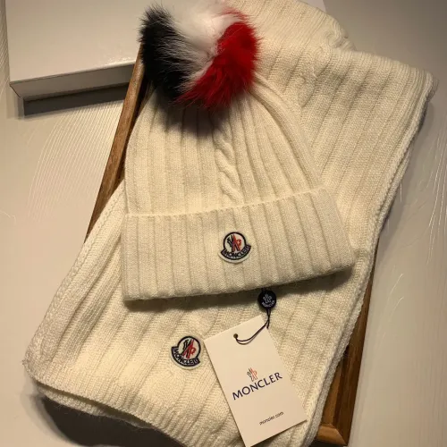 Moncler Hat and Scarf Set #1401856 $60.00 USD, Wholesale Replica Moncler Hat and Scarf and Glove Set