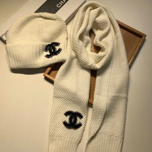 Replica Chanel Hat and Scarf Set #1401865 $52.00 USD for Wholesale