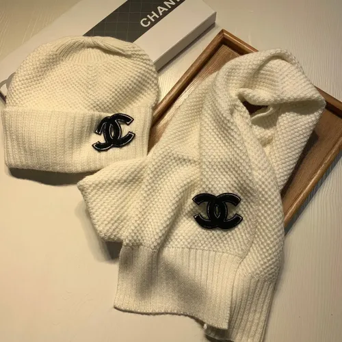 Replica Chanel Hat and Scarf Set #1401865 $52.00 USD for Wholesale