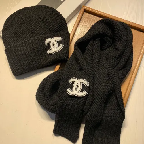 Replica Chanel Hat and Scarf Set #1401868 $52.00 USD for Wholesale