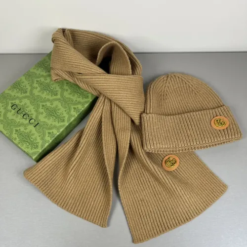 Replica Gucci Hat and Scarf Set #1401870 $45.00 USD for Wholesale