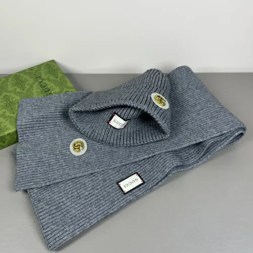 Replica Gucci Hat and Scarf Set #1401871 $45.00 USD for Wholesale