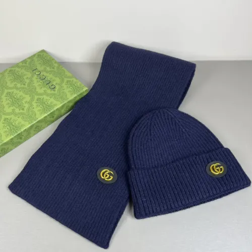 Gucci Hat and Scarf Set #1401872 $45.00 USD, Wholesale Replica Gucci Hat and Scarf and Glove Set
