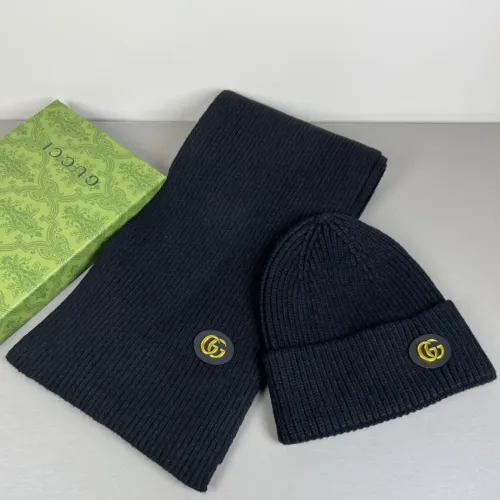 Gucci Hat and Scarf Set #1401873 $45.00 USD, Wholesale Replica Gucci Hat and Scarf and Glove Set
