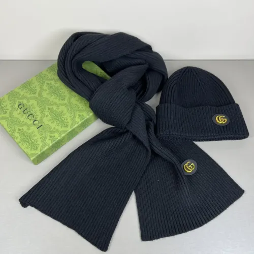 Replica Gucci Hat and Scarf Set #1401873 $45.00 USD for Wholesale