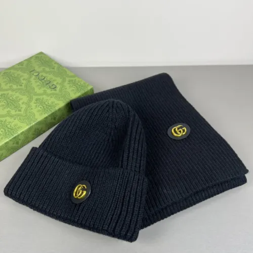 Replica Gucci Hat and Scarf Set #1401873 $45.00 USD for Wholesale