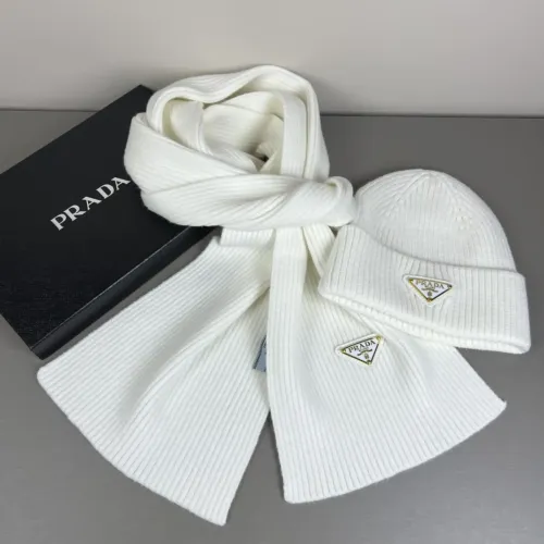 Replica Prada Hat and Scarf Set #1401875 $45.00 USD for Wholesale