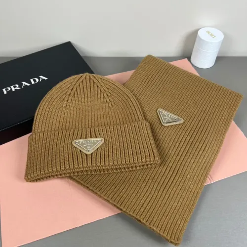 Replica Prada Hat and Scarf Set #1401880 $45.00 USD for Wholesale