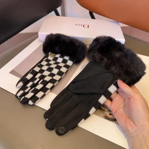 Replica Christian Dior Gloves For Women #1401904 $38.00 USD for Wholesale