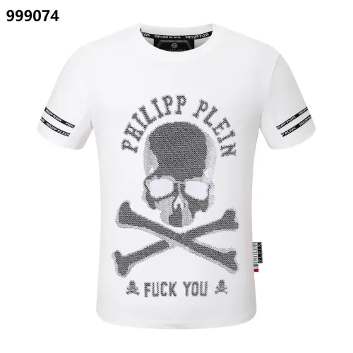 Philipp Plein PP Oversize T-Shirts Short Sleeved For Men #1401911 $29.00 USD, Wholesale Replica Philipp Plein PP T-Shirts