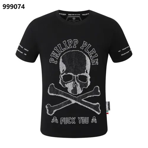Philipp Plein PP Oversize T-Shirts Short Sleeved For Men #1401912 $29.00 USD, Wholesale Replica Philipp Plein PP T-Shirts