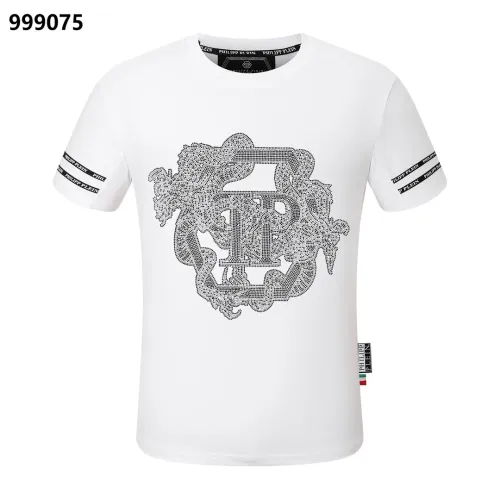 Philipp Plein PP Oversize T-Shirts Short Sleeved For Men #1401913 $29.00 USD, Wholesale Replica Philipp Plein PP T-Shirts