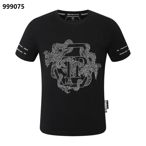 Philipp Plein PP Oversize T-Shirts Short Sleeved For Men #1401914 $29.00 USD, Wholesale Replica Philipp Plein PP T-Shirts