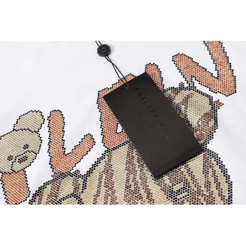 Replica Philipp Plein PP Oversize T-Shirts Short Sleeved For Men #1401924 $29.00 USD for Wholesale