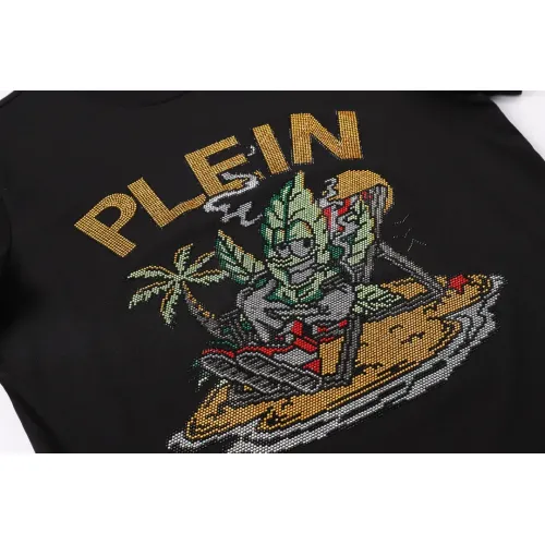 Replica Philipp Plein PP Oversize T-Shirts Short Sleeved For Men #1401937 $29.00 USD for Wholesale