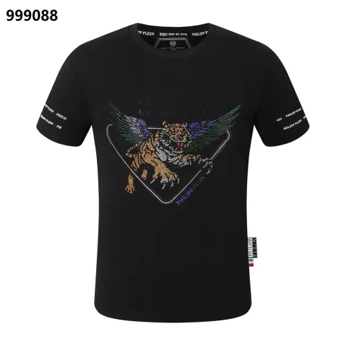 Philipp Plein PP Oversize T-Shirts Short Sleeved For Men #1401943 $29.00 USD, Wholesale Replica Philipp Plein PP T-Shirts