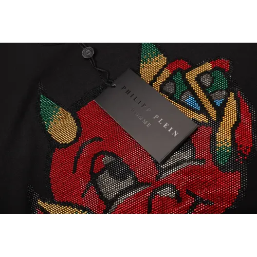 Replica Philipp Plein PP Oversize T-Shirts Short Sleeved For Men #1401947 $29.00 USD for Wholesale