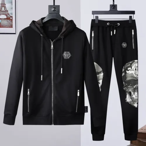 Replica Philipp Plein PP Tracksuits Long Sleeved For Men #1401960 $102.00 USD for Wholesale