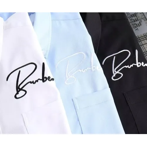 Replica Burberry Shirts Long Sleeved For Men #1402032 $40.00 USD for Wholesale