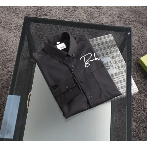 Replica Burberry Shirts Long Sleeved For Men #1402034 $40.00 USD for Wholesale