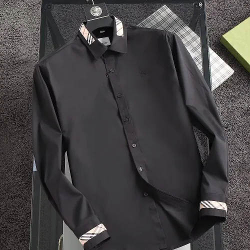 Burberry Shirts Long Sleeved For Men #1402036 $40.00 USD, Wholesale Replica Burberry Shirts
