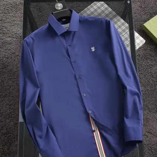 Burberry Shirts Long Sleeved For Men #1402039 $40.00 USD, Wholesale Replica Burberry Shirts