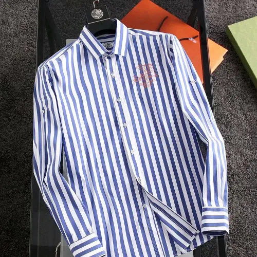 Hermes Shirts Long Sleeved For Men #1402042 $40.00 USD, Wholesale Replica Hermes Shirts