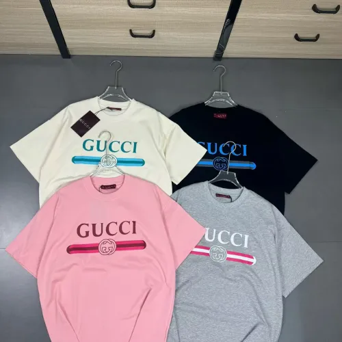 Replica Gucci T-Shirts Short Sleeved For Unisex #1402136 $32.00 USD for Wholesale