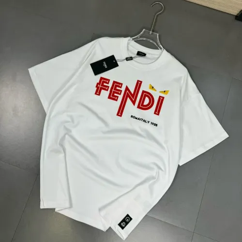 Fendi T-Shirts Short Sleeved For Unisex #1402264 $32.00 USD, Wholesale Replica Fendi T-Shirts