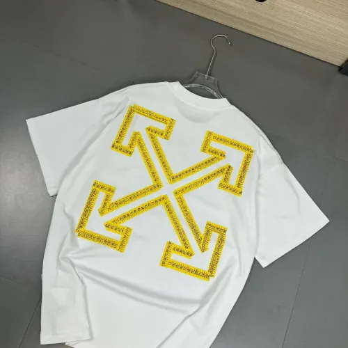 Off-White T-Shirts Short Sleeved For Unisex #1402278 $32.00 USD, Wholesale Replica Off-White T-Shirts