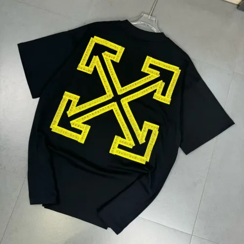Off-White T-Shirts Short Sleeved For Unisex #1402279 $32.00 USD, Wholesale Replica Off-White T-Shirts
