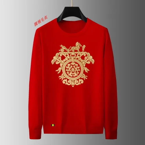 Hermes Sweaters Long Sleeved For Men #1402399 $48.00 USD, Wholesale Replica Hermes Sweaters