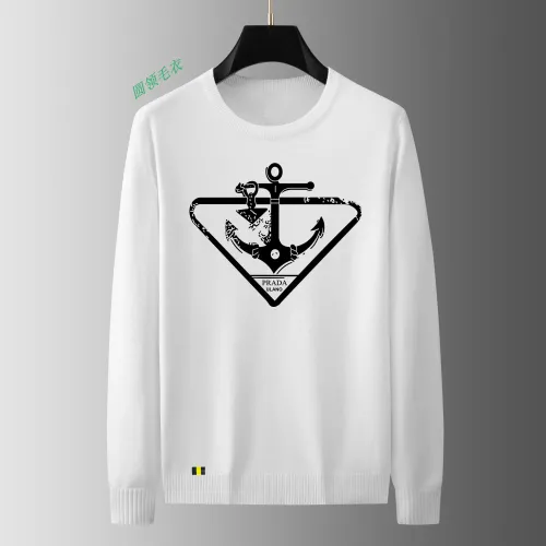 Prada Sweaters Long Sleeved For Men #1402400 $48.00 USD, Wholesale Replica Prada Sweaters