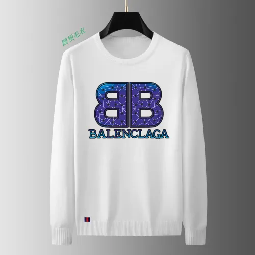 Balenciaga Sweaters Long Sleeved For Men #1402407 $48.00 USD, Wholesale Replica Balenciaga Sweaters