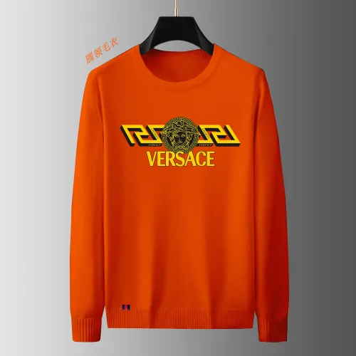 Versace Sweaters Long Sleeved For Men #1402459 $48.00 USD, Wholesale Replica Versace Sweaters