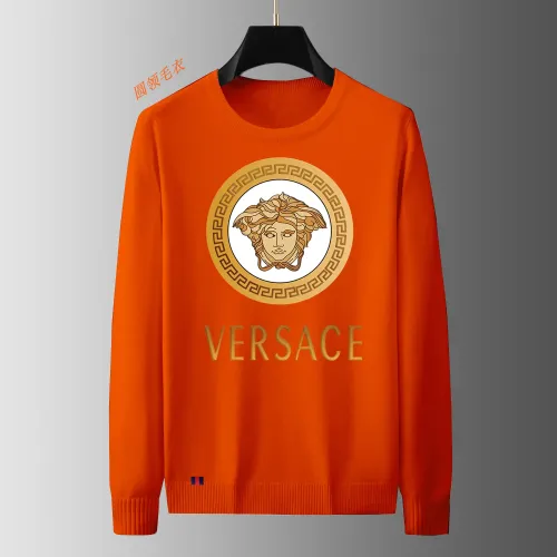 Versace Sweaters Long Sleeved For Men #1402466 $48.00 USD, Wholesale Replica Versace Sweaters